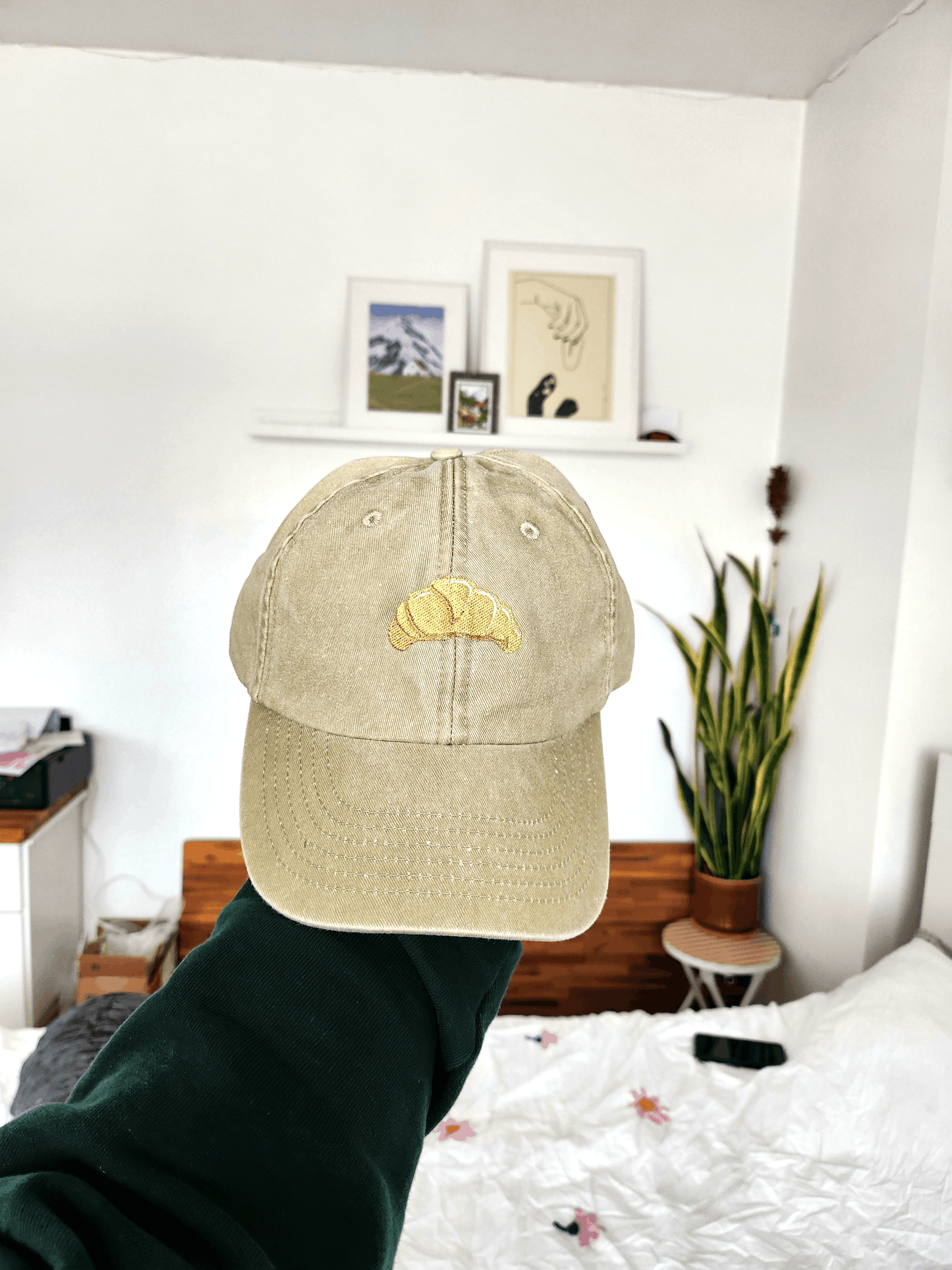 Croissant - Denim Vintage Casquette