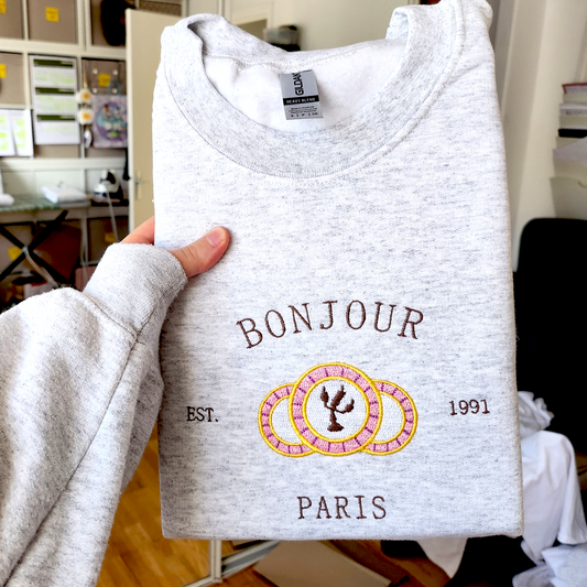 Bonjour - Sweatshirt Oversize