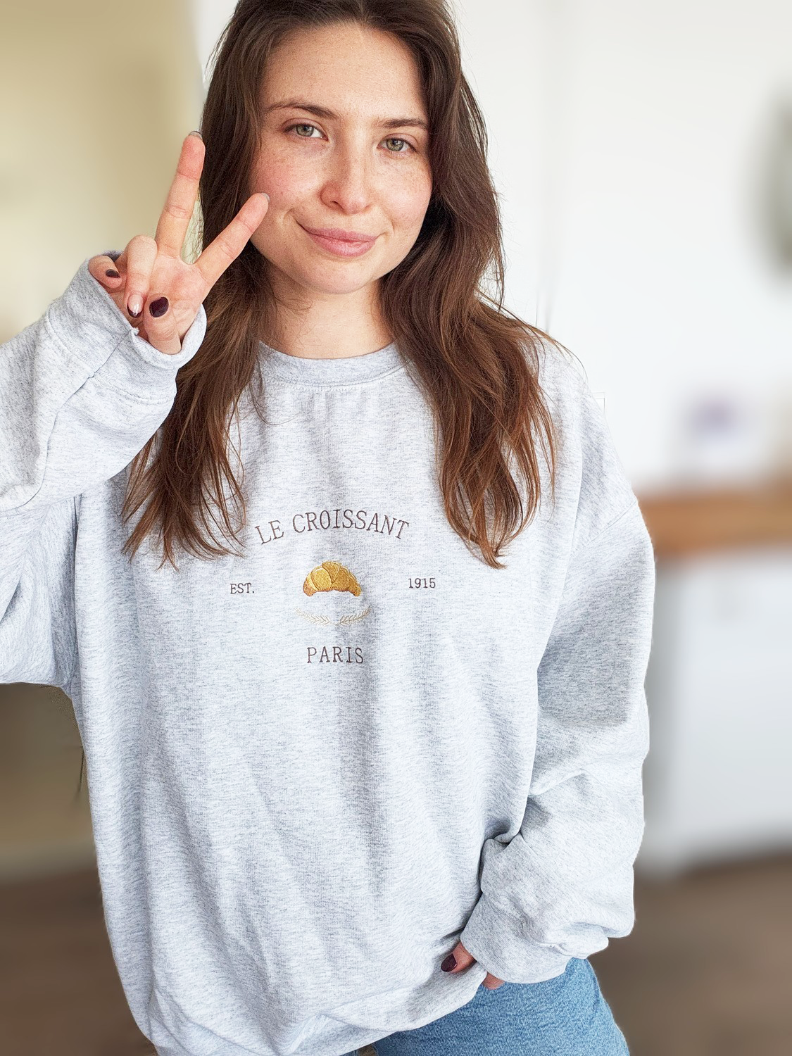 Le Croissant - Sweatshirt Oversize