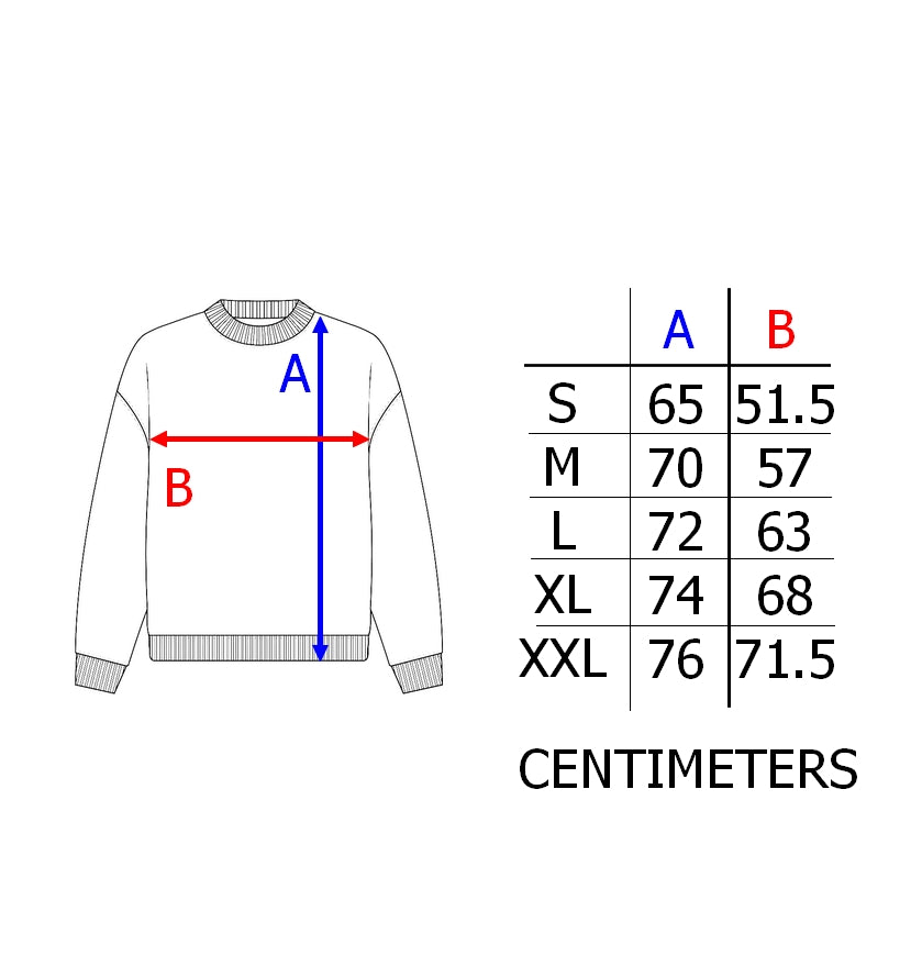 Bonjour - Sweatshirt Oversize