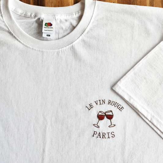 Le Vin Rouge - T-Shirt Oversize