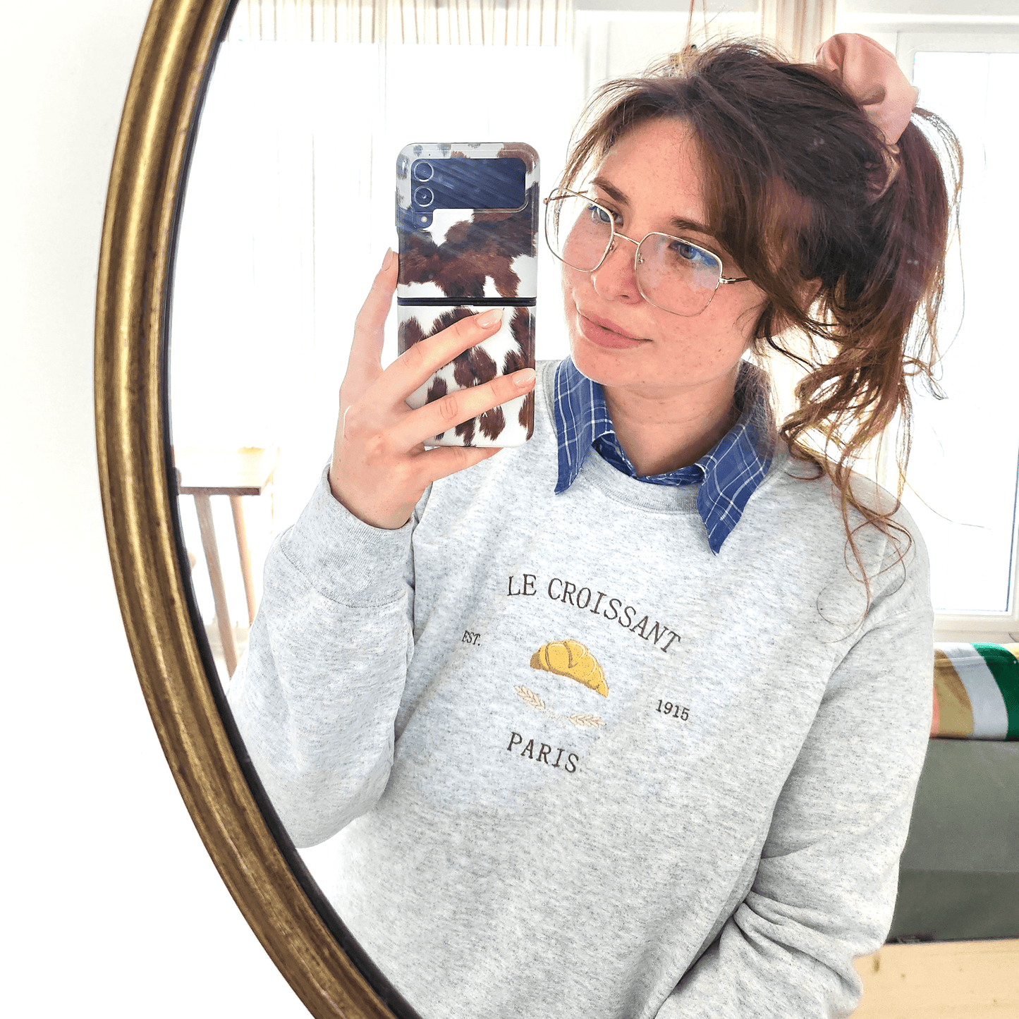 Le Croissant  - Sweatshirt Oversize