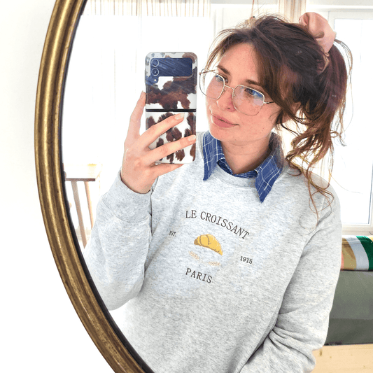 Le Croissant  - Sweatshirt Oversize