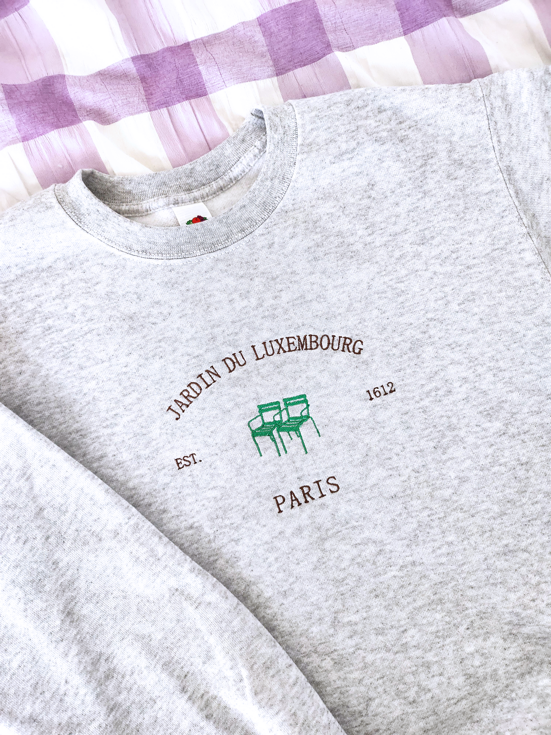 Jardin du Luxembourg  - Sweatshirt Oversize