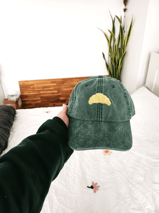 Croissant - Denim Vintage Casquette