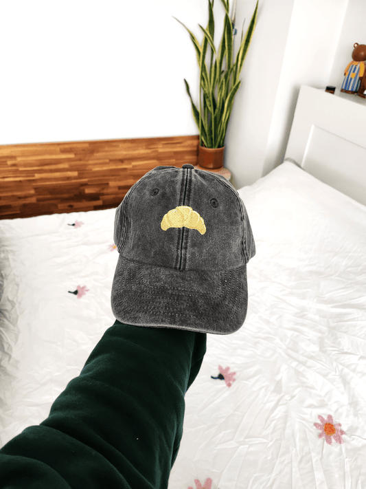 Croissant - Denim Vintage Casquette
