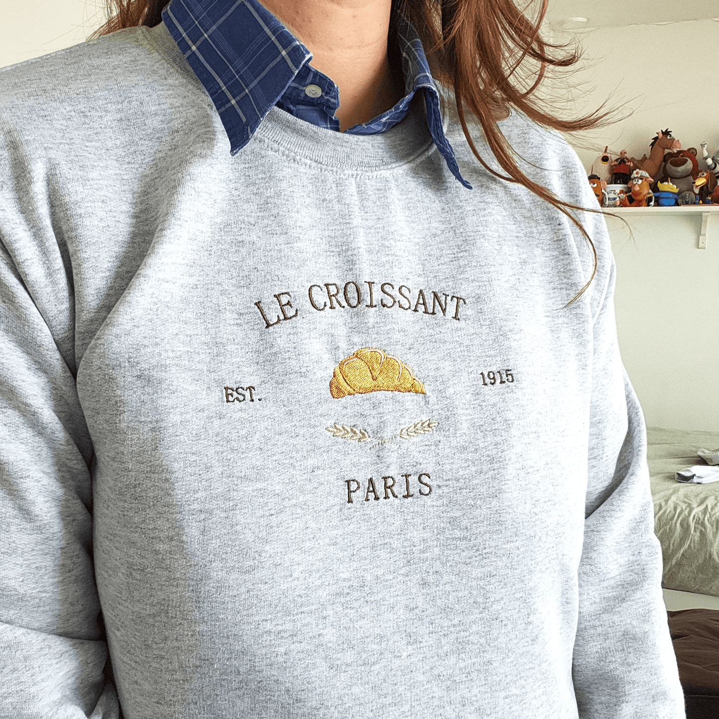 Le Croissant  - Sweatshirt Oversize