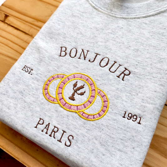 Bonjour - Sweatshirt Oversize