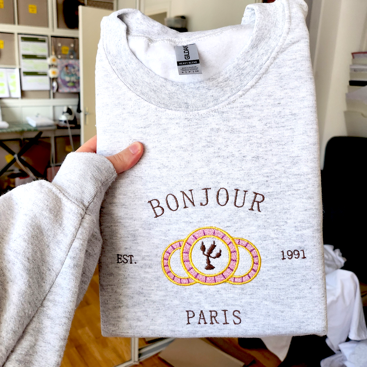 Bonjour - Sweatshirt Oversize