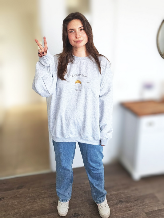 Le Croissant  - Sweatshirt Oversize