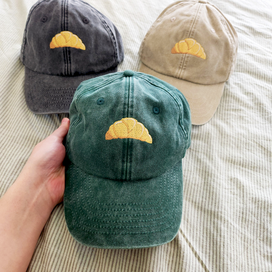 Croissant - Denim Vintage Casquette